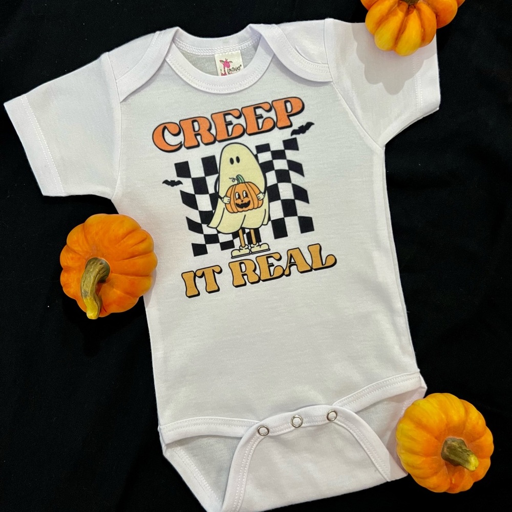 Handmade Halloween onsie